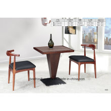Ox Horn Massivholz Tisch und Stuhl für Esszimmer